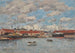 Le Havre, de haven van de dokken - Eugène Boudin — weergave van het kunstwerk