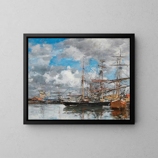 Eugne Boudin - Le bassin de Deauville.webp