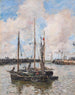 L'entrée du port de Trouville - Eugène Boudin — weergave van het kunstwerk