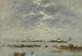 Marine Schilderij Saint-Vaast-la-Hougue Manche - Eugène Boudin — weergave van het kunstwerk