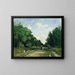 Parc Cordier à Trouville - Eugène Boudin — ingelijst kunstwerk aan de muur
