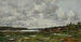 Landschap uit Bretagne - Eugène Boudin — weergave van het kunstwerk
