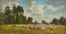 Landschap Normandië - Eugène Boudin — weergave van het kunstwerk
