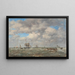Volle zee, de scheepslieden - Eugène Boudin — ingelijst kunstwerk aan de muur