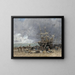 Retour du Terre-Neuvier - Eugène Boudin — ingelijst kunstwerk aan de muur