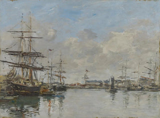 Eugne Boudin - The Harbor of Le Havre.webp