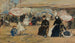 Trouville La Nourrice - Eugène Boudin — weergave van het kunstwerk