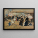 Trouville La Nourrice - Eugène Boudin — ingelijst kunstwerk aan de muur