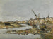 Trouville, de haven - Eugène Boudin — weergave van het kunstwerk