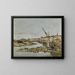 Trouville, de haven - Eugène Boudin — ingelijst kunstwerk aan de muur