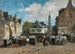 Een markt in Bretagne - Eugène Boudin — weergave van het kunstwerk