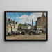 Een markt in Bretagne - Eugène Boudin — ingelijst kunstwerk aan de muur