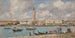 Venetië San Giorgio - Eugène Boudin — weergave van het kunstwerk