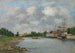 Uitzicht op de haven van Saint-Valery-sur-Somme - Eugène Boudin — weergave van het kunstwerk