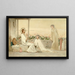 De Christus bij Martha en Maria - Eugène Buland — ingelijst kunstwerk aan de muur