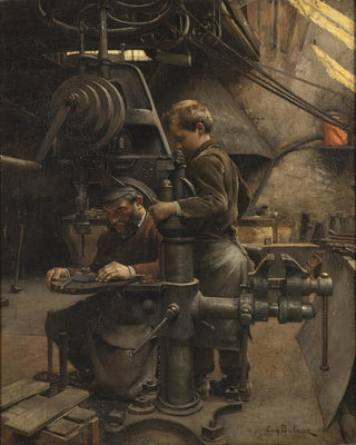 Eugne Buland - Un Patron or The lesson of the Apprentice.webp