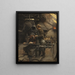 Een patroon of de les van de leerling - Eugène Buland — ingelijst kunstwerk aan de muur