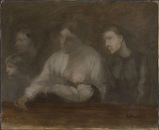 Eugne Carriere - A Family.webp