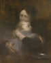 Moederschap - Eugène Carrière — weergave van het kunstwerk