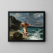 Demosthenes aan de oever - Eugène Delacroix — ingelijst kunstwerk aan de muur