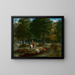Griekse ruiters rusten in het bos - Eugène Delacroix — ingelijst kunstwerk aan de muur