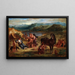 Ovide bij de Scythen - Eugène Delacroix — ingelijst kunstwerk aan de muur
