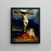 Maria Magdalena aan het kruis - Eugène Delacroix — ingelijst kunstwerk aan de muur