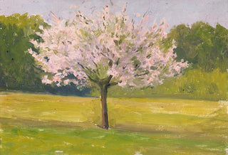 Eugne Emmanuel Lemercier - An Apple Tree in Blossom.webp