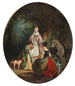 Rafraîchissement dans la forêt - Eugène Gab — weergave van het kunstwerk