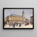 Gare de Lyon - Eugène Galien-Laloue — ingelijst kunstwerk aan de muur
