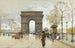 L'Arc de Triomphe - Eugène Galien-Laloue — weergave van het kunstwerk