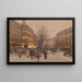 Le Boulevard vers le Pont - Eugène Galien-Laloue — ingelijst kunstwerk aan de muur