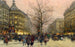 Les Grands Boulevards, Parijs - Eugène Galien-Laloue — weergave van het kunstwerk