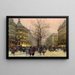 Les Grands Boulevards, Parijs - Eugène Galien-Laloue — ingelijst kunstwerk aan de muur