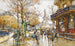 Place de la République - Eugène Galien-Laloue — weergave van het kunstwerk