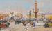 Place de la Concorde - Eugène Galien-Laloue — weergave van het kunstwerk