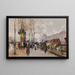 Quai Voltaire - Eugène Galien-Laloue — ingelijst kunstwerk aan de muur