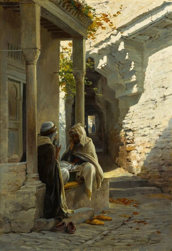 Eugne Girardet - The Game of Draughts.webp