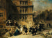Ontvangst aan het hof in een kasteel - Eugène Isabey — weergave van het kunstwerk