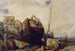 Vissersboten - Eugène Isabey — weergave van het kunstwerk