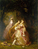 La Lettre - Eugène Isabey — weergave van het kunstwerk