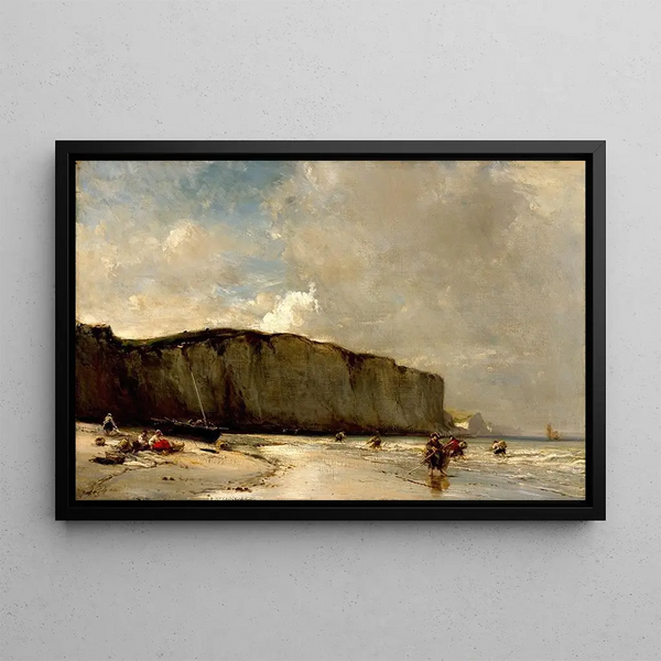 Eugne Isabey - View Along the Norman Coast.webp
