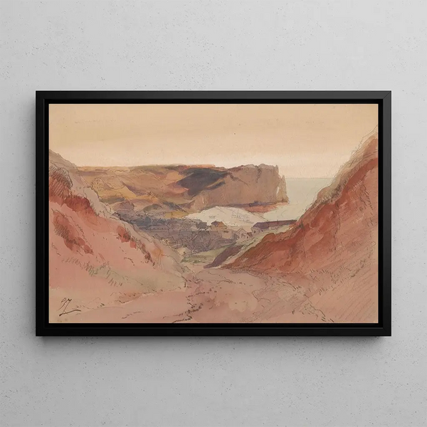 Eugne Isabey - View of Etretat.webp