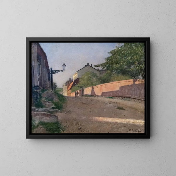 Dbelnsgatan - Eugène Jansson — ingelijst kunstwerk aan de muur