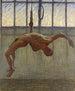 Gymnaste aan ringen I - Eugène Jansson — weergave van het kunstwerk