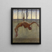 Gymnaste aan ringen I - Eugène Jansson — ingelijst kunstwerk aan de muur
