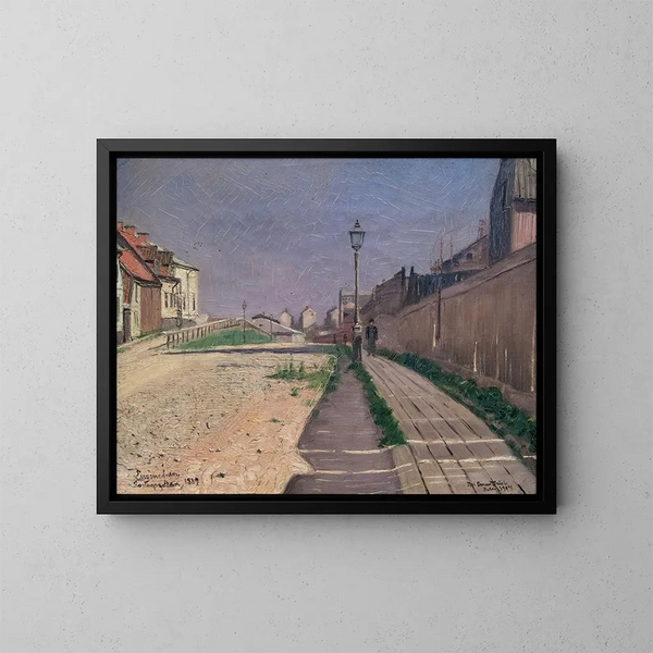 Rue Roslagsgatan - Eugène Jansson — ingelijst kunstwerk aan de muur