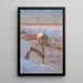 Winter Scene Painting in Stockholm - Eugène Jansson — framed artwork on a wall