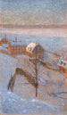 Winter Scene Painting in Stockholm - Eugène Jansson — artwork view