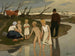 Kinderen die baden - Eugène Laermans — weergave van het kunstwerk